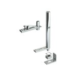 Mantion - ferme - portillon invisible simple action tube 40 85kg droite 25312dt