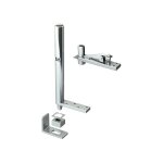 Ferme - portillon invisible simple action tube 40 85kg gauche - mantion - 25312gt