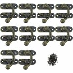 Fermeture d'album scrapbooking 12 pack fermoir loquets de solide en m�tal charni�res des petits coffrets ...