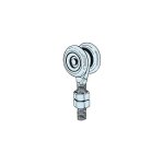 Ferramenta1. com - chariot omge art. 52 avec 2 roues en acier re'glables capacite' 160 kg diame'tre 38 ...