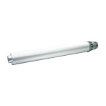 Tuyau coaxial d'aspiration / �vacuation � 60 / 100 - aluminium, longueur 1000 mm