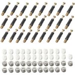 Ferrure d'assemblage 25 pi�ces raccords de came connexion 3 en 1 connecteur de meuble raccord came connecteur ...