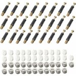 Ferrure d'assemblage 25 pi�ces raccords de came connexion 3 en 1 connecteur de meuble raccord came connecteur ...