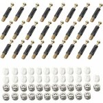 Ferrure d'assemblage 25 pi�ces raccords de came connexion 3 en 1 connecteur de meuble raccord came connecteur ...