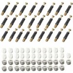 Ferrure d'assemblage 25 pi�ces raccords de came connexion 3 en 1 connecteur de meuble raccord came connecteur ...
