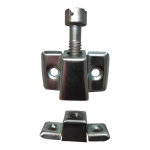 Ferrure d'assemblage - d�cor : zingu� / blanc serfa