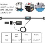 Fervi - affichage num�rique multifonctions regle 630mm pour tour fraiseuse r060