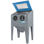 Fervi - cabine de sablage sableuse kit + pistole de sablage + gants 0575s