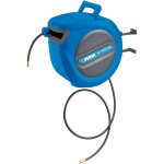 Fervi - enrouleur de tuyau d'air comprime auto - retractable 15 m a481 / 30h