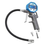 Fervi - manometre jauge de pression d'air pneu gonflage digital pneumatique 0125