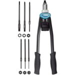 Fervi - pince � rivet riveter 7 inserts m3 � m12 riveteuse 0455