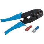 Fervi - pince a sertir cliquet cosse embout c�ble isol� 0841