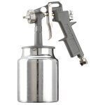 Fervi - pistolet a peinture aerographe reservoir inferieur 1 lt buse 18 mm a162c
