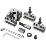 Tourelle porte - outils changement rapide pour tour fervi t00a1