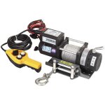 Fervi - treuil palan electrique levage a cable 12v 0630 / 2200