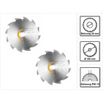 Festool - 2x lame de scie circulaire wood rip cut hw 160 x 1, 8 x 20 mm pw12 ( 2x 205550 ) pour scies ...