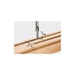 Fraises  rainer hs tige 8 mm hs s8 d 5 / 12 - 490943 - festool