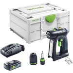 C 18 basic perceuse - visseuse sans fil 18 v 45 nm brushless + 1x batterie 4, 0 ah + chargeur rapide ...