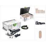 Festool df 500 q - plus fraiseuse  cheville domino 420w 28mm en systainer ( 494847 ) + assortiment domino ...
