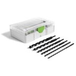 Set de mèches à simple spirale sys3 s 76 - sb ce - sort / 6 - festool Set de mèches à simple spirale sys3 s 76 - sb ce - sort / 6 - festool