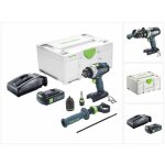 Festool tpc 18 / 4 i - basic perceuse - visseuse  percussion sans fil 18 v 75 nm brushless + 1x batterie ...