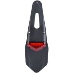 Feux arri�re de frein de moto led feux de plaque d'immatriculation de garde - boue arri�re pour dirt ...