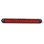 Feu arri�re de freinage � 15led 10v - 30v, �tanche ip67, adapt� aux camions, remorques de bateaux semi ...