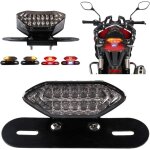 Feux arrire  led pour moto feux de freinage intgrs et clignotants tmoin lumineux 5w 20led frein ...