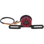 Feu arrire de moto avec support de plaque d'immatriculation, dc12v, universel, adapt  honda