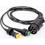 Feu arri�re � trou d'�pingle � 7 fils, fiche et prise d'alimentation de signal, adapt� aux remorques ...