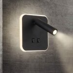 Feux de chevet led lampe murale hotel int�rieur lumi�res mural lit lampe murale couloir avec interrupteur ...