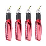 Feu clignotant moto led universel 9 diodes - lumi�re ambr�e