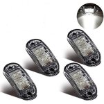 Feux de gabarit lat�raux feux de d�gagement led pour 12v 24v universel remorque camion lorry caravan ...
