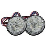 Jamais utilis�]feux de remorque led, 12v feu arriere pour remorque 2pcs remorque voiture feu de freinage ...