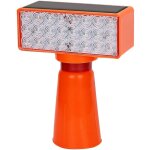 Feu de signalisation stroboscopique solaire, clignotants led rouges et bleus, �tanche ip65, pour chantiers, ...