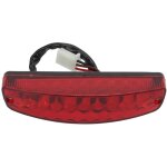 Feu stop arri�re led 3 broches �tanche, adapt� pour taotao 50cc 70cc 90cc 110cc 125cc atv quad