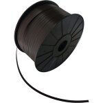 Feuillard de cerclage noir 12 mm x 1500 m - en polypropyl�ne - recyclable - polyvalent - m�duze