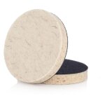 Feutre de polissage naturel avec velcro pour lampes 75 mm abw