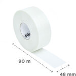 Fibatape� perfect finish - bande � joint autocollante pour plaque de pl�tre 48 mm x 90 m - adfors