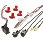 Fiches autoradio gps tmc compatible avec audi seat skoda vw - fils nus