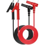 Fiche banana � pince alligator fils de test sonde cordon crocodile multim�tre flexible c�ble de test ...