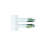 Fiche a visser d13mmzing plastblc 2 pce vynex