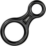 Figure huit descendeur escalade 8 descender 35kn en alliage d'aluminium pour l'alpinisme, l'escalade, ...