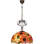 Fijalo - pied de lampe de table avec opales tiffany diam�tre 40cm s�rie quarz