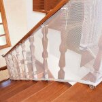 Filet de protection enfant - r�sistant barriere de securite escalier, filet protection balcon robuste ...