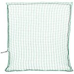 Filet pour remorque avec corde �lastique vert 4x4 m pp vidaxl