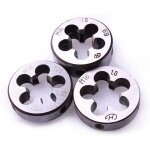 Fili�res m�triques, 3 pcs hss filetage m�trique die m16 x 1 mm m16 x 1. 25 mm m16 x 1. 5 mm