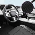 Films 3d de voiture 2 pcs noir 100x150 cm vidaxl