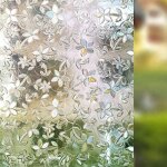 Film autocollant pour fen�tre, opaque, 45 x 200 cm, en verre d�poli, opaque, brise - vue, statique, adh�sif, ...