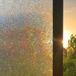Film d�coratif 3d pour fen�tre, auto - adh�rent, �lectrostatique, opaque, brise - vue, 30 x 200 cm, motif ...